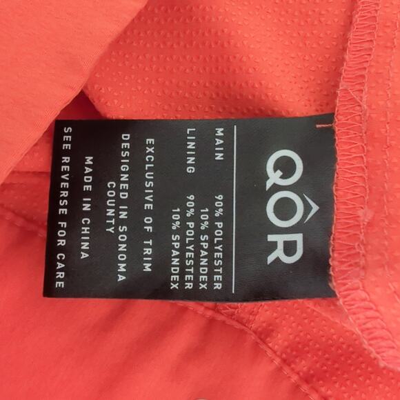 QOR Kit Board Shorts Swim Trunks Orange Men's 36 Beach Swimming - Picture 2 of 6